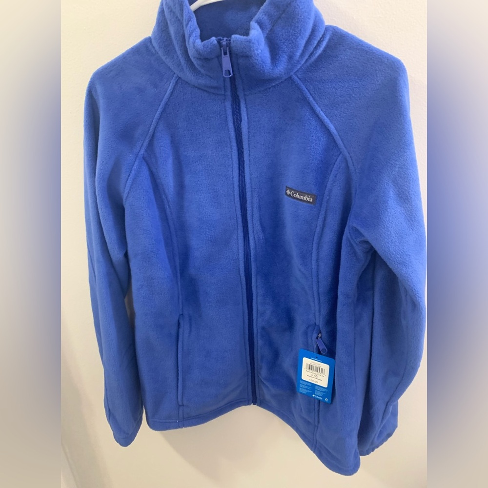 NWT Columbia Women’s Benton Springs Full Zip Fleece Jacket Size Large